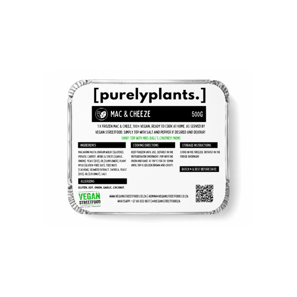 Purely Plants Frozen Meals – Mac & Cheese